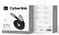Câble magnétique Cyberlink 27W USB-C vers Lightning 1 m Wi-C077