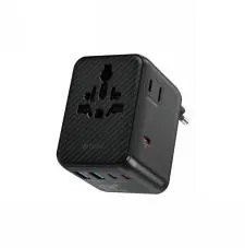 Adaptateur de voyage universel GaN Warrior 45W 3C+2A Wi-UA010
