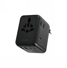 Adaptateur de voyage universel GaN Warrior 45W 3C+2A Wi-UA010
