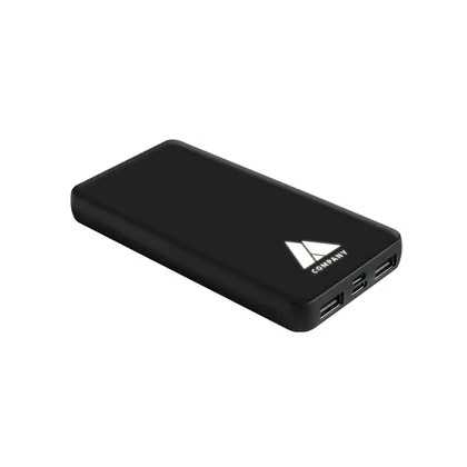 Batterie externe 8 000 mAh à logo lumineux
