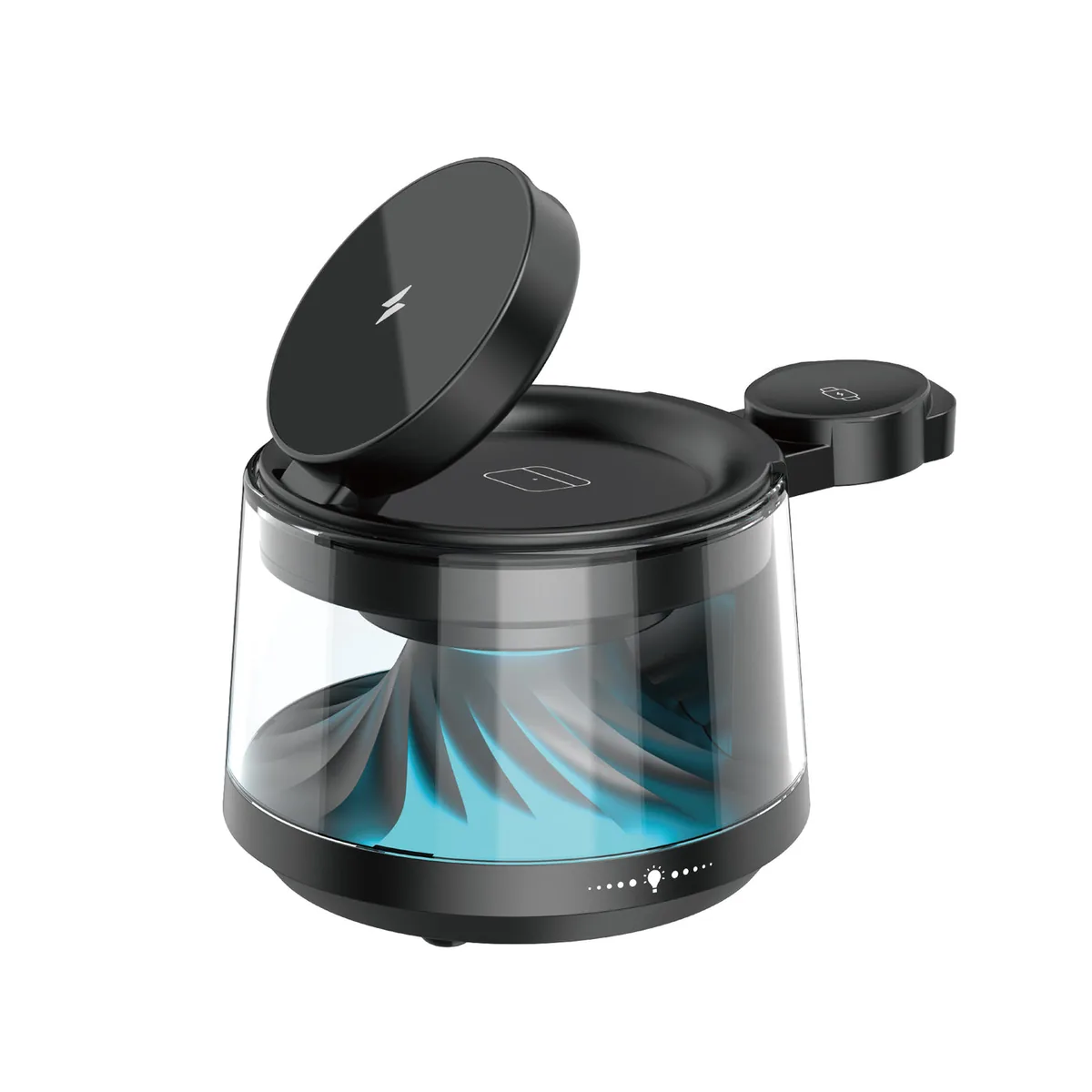 Chargeur sans fil 5-en-1 Flow avec enceinte et lumière Wi-W039