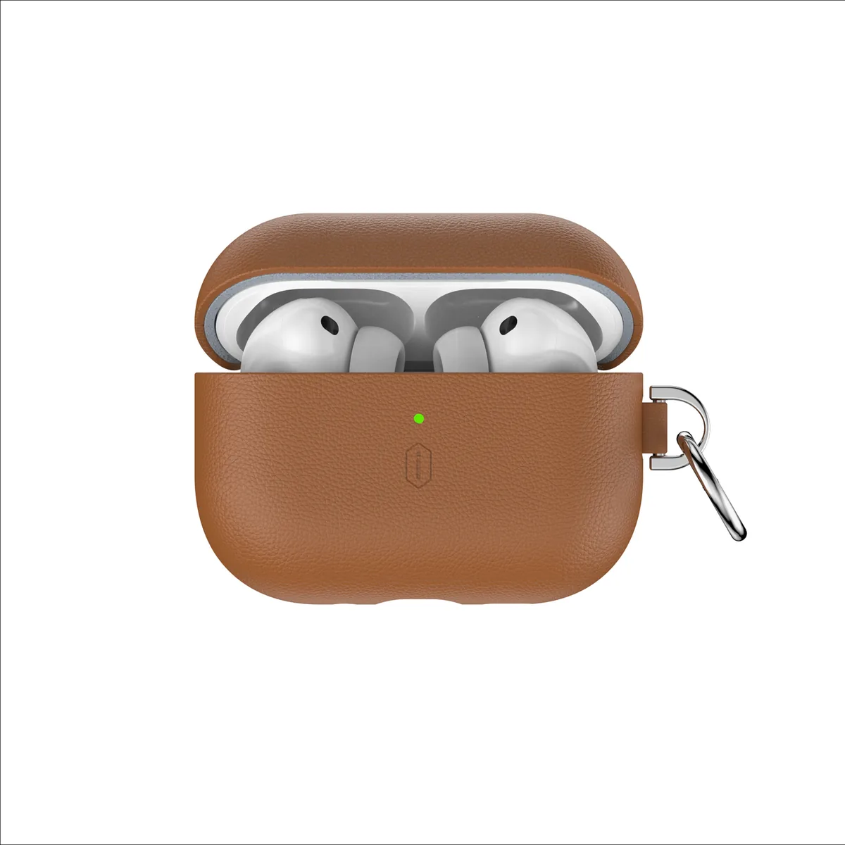 Étui en cuir véritable HC-201 pour AirPods Pro 3